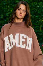 Load image into Gallery viewer, WWJD/Amen Reversible Mock Neck

