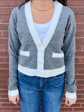 Load image into Gallery viewer, RD Posy V Neck Cardigan
