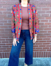 Load image into Gallery viewer, John Mark Floral Abstract Embroidered Jacket
