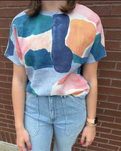 Load image into Gallery viewer, Charlie B Abstract Printed Dolman Top
