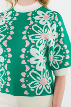 Load image into Gallery viewer, Spring Flower Sweater
