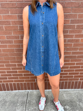 Load image into Gallery viewer, Z Supply Deep Water New Day Denim Mini
