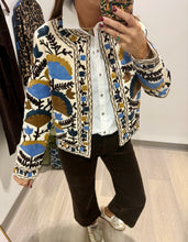 Load image into Gallery viewer, Charlie B Embroidered Basketweave Jacket

