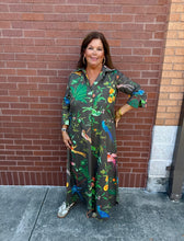 Load image into Gallery viewer, MBR Feather Frolic Ruthie Shirt Dress Long
