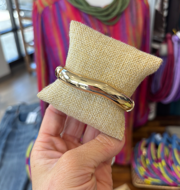 Eastwood Gold Bangle Bracelet