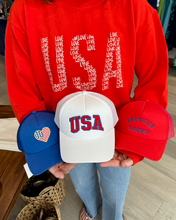 Load image into Gallery viewer, Z Supply Patriotic Trucker Hats
