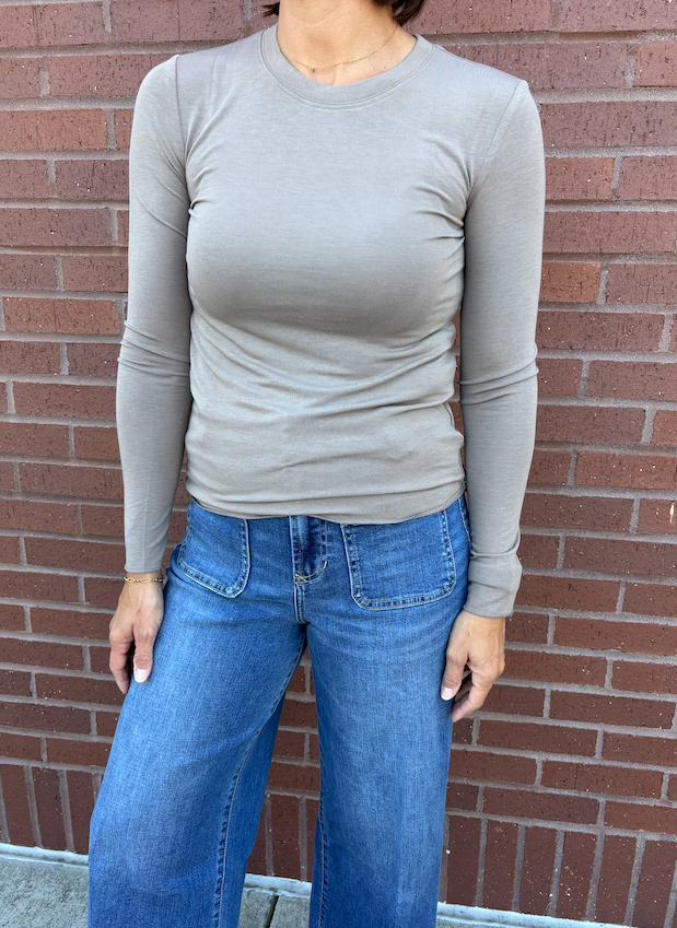 Splendid Bamboo Long Sleeve Tee