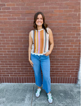 Load image into Gallery viewer, Tribal Multi Sleeveless Sweater
