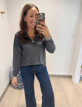 Load image into Gallery viewer, StitchDrop Steel Solid Docking Sweater
