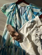 Load image into Gallery viewer, Azure Ruffle Dress
