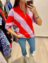Load image into Gallery viewer, Caryn Lawn Striped Coco Top
