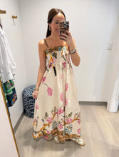 Load image into Gallery viewer, Zenara Printed Branch Cotton Dress
