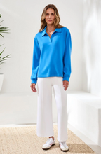 Load image into Gallery viewer, Tribal Techno Luxe Collar Top
