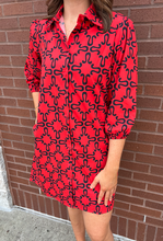 Load image into Gallery viewer, Maude Red Ava Dress
