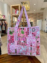 Load image into Gallery viewer, Quilted Large Tote Bag
