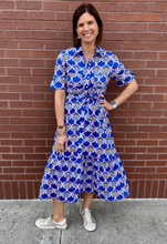 Load image into Gallery viewer, Ro&#39;s Garden Giuliana Carmel Dress
