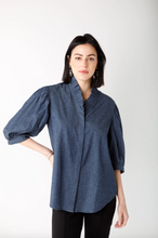 Load image into Gallery viewer, Holly Shae Stretch Denim Laura Top
