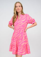 Load image into Gallery viewer, Uncle Frank Pink Zebra Dress
