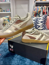 Load image into Gallery viewer, Gola Gold Viper Metallic Sneaker
