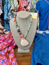 Load image into Gallery viewer, Twine &amp; Twig Calypso Tribal Shell Necklace
