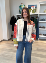 Load image into Gallery viewer, Embroidered Shirt Jacket
