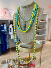 Load image into Gallery viewer, Smith and Co Blue Leather Fish Necklace

