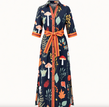 Load image into Gallery viewer, Isla Payal Forest Black Rhea Midi
