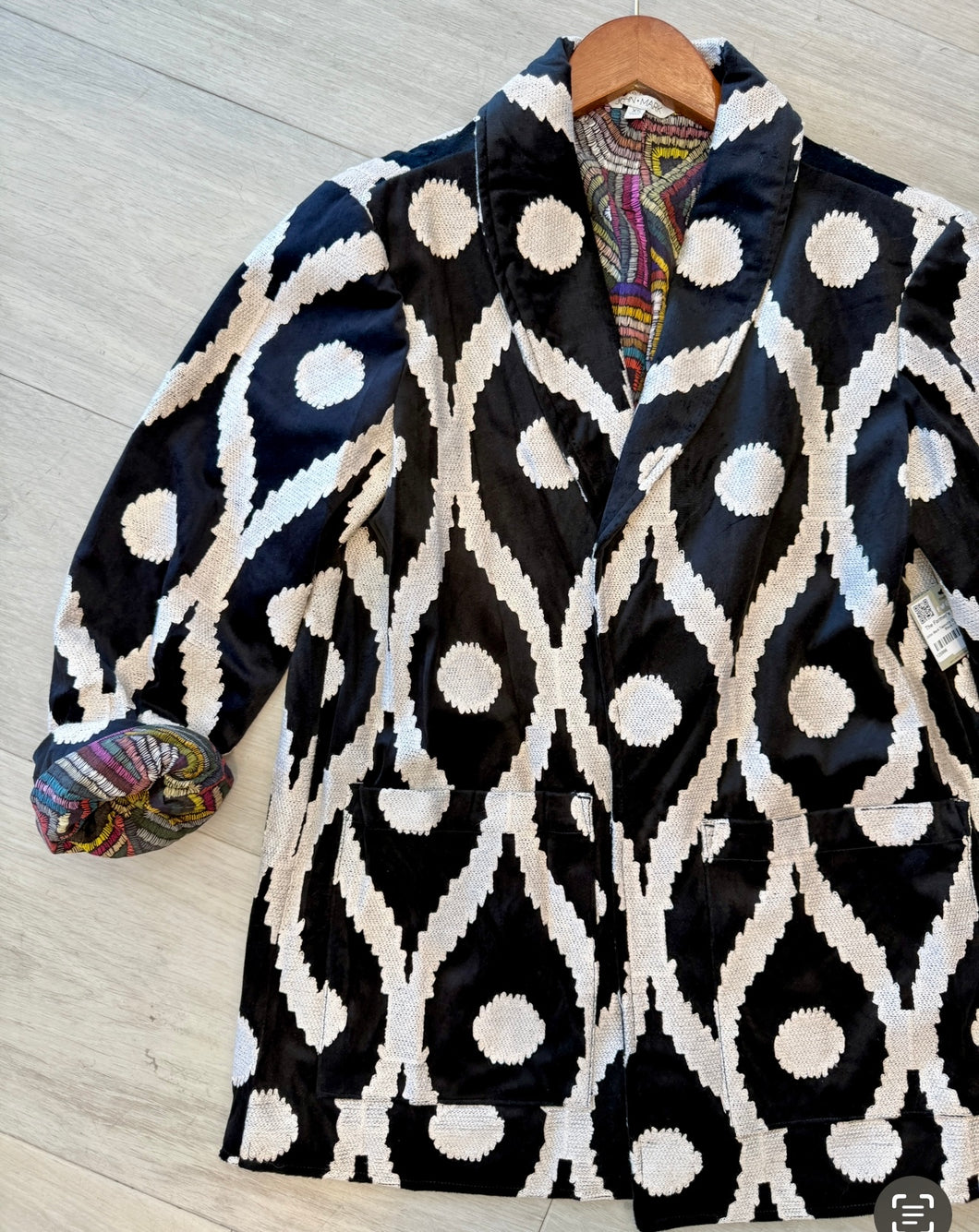 John Mark Tapestry Oversized Jacket