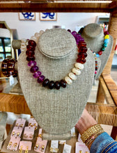 Load image into Gallery viewer, Gemelli Carissa Beaded Necklace
