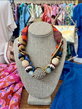 Load image into Gallery viewer, Twine and Twig Aztec Bandana Necklace
