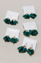Load image into Gallery viewer, St Armands Feather Statement Earrings
