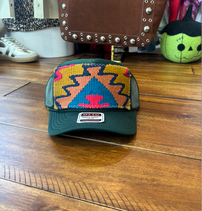 Orijinal Hunter Green Fall Trucker Hat