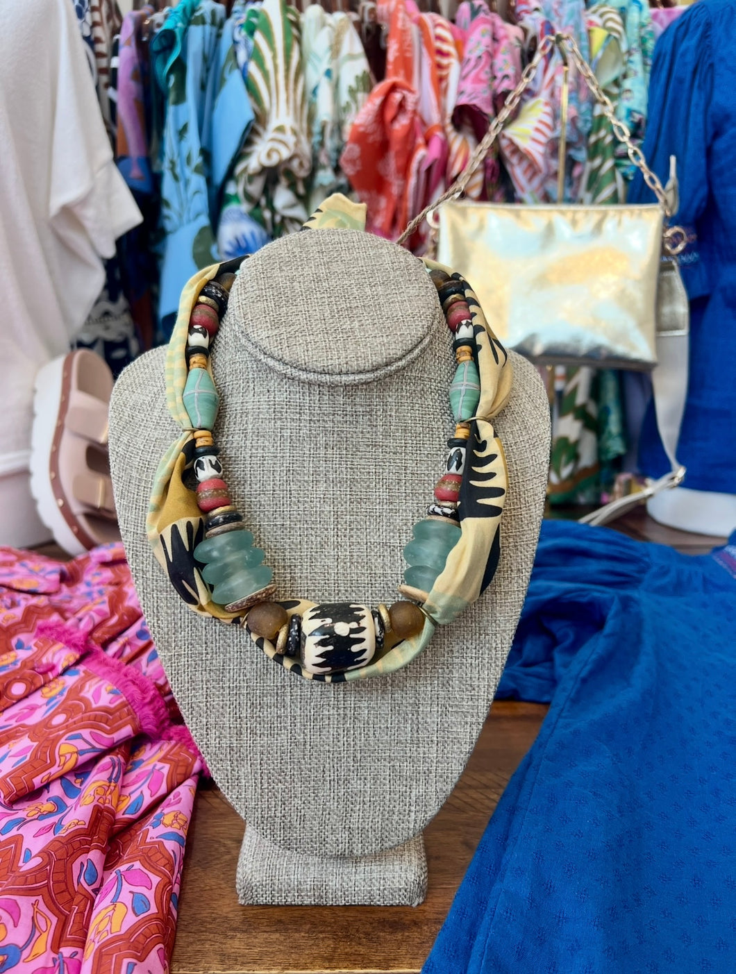 Twine and Twig Santa Fe Bandana Necklace