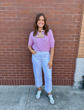 Load image into Gallery viewer, Tribal Audrey Hugging Wide Crop Jean

