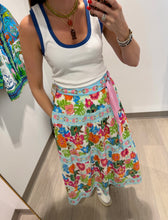 Load image into Gallery viewer, John Mark Floral Tiered Skirt
