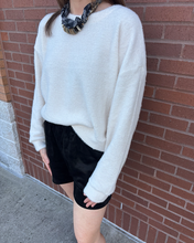 Load image into Gallery viewer, Splendid Fallon Fuzzy Crewneck
