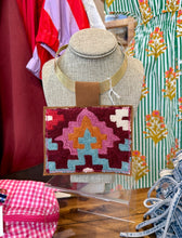 Load image into Gallery viewer, Orijinal Bright Kilim Pendant on Brass
