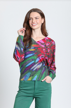 Load image into Gallery viewer, APNY Floral V Neck Pullover
