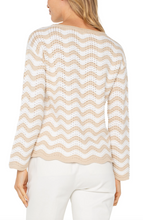 Load image into Gallery viewer, Liverpool Scallop Hem Sweater
