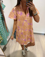 Load image into Gallery viewer, Holly Shae Violet Fan Brooke Dress
