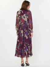 Load image into Gallery viewer, Floral Wine Dress
