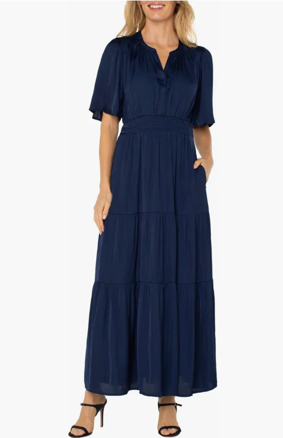 Liverpool Woven Maxi Dress
