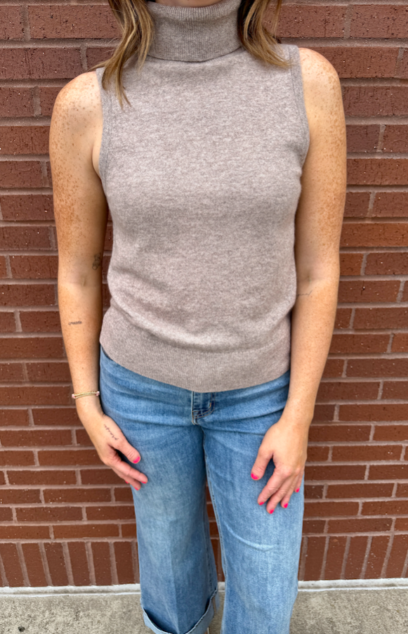 Splendid Tori Cashmere Tank Sweater
