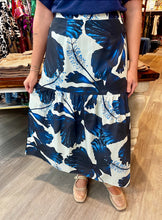 Load image into Gallery viewer, Maude Indigo Lilies Ada Skirt
