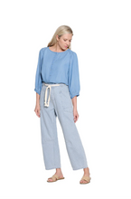 Load image into Gallery viewer, Tru Luxe Stripe Barrel Jean
