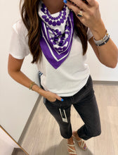Load image into Gallery viewer, Floral Gameday Scarf
