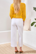 Load image into Gallery viewer, Tribal Audrey Hugging Wide Crop Jean
