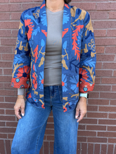 Load image into Gallery viewer, John Mark Emb Oversized Jkt/Printed Lining
