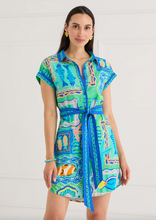 Load image into Gallery viewer, Alivia Fish Tiles Whitney Dress
