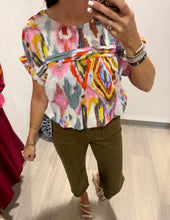 Load image into Gallery viewer, Ivy Jane Elastic Waist Popover Top
